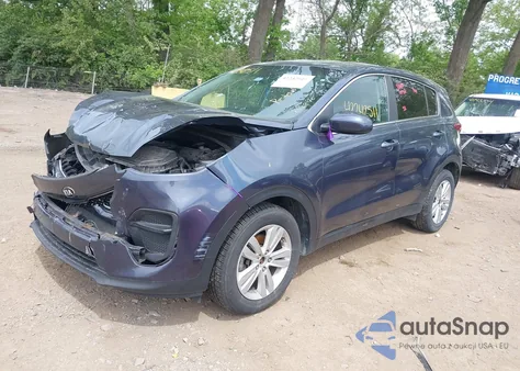 2018 Kia Sportage Lx z USA, uszkodzony, nr VIN KNDPM3AC9J7455273